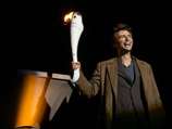 Lighting the Olympic Flame