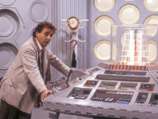 The Doctor in the TARDIS